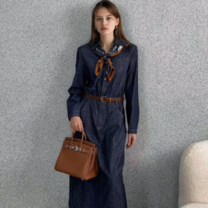 Carriage Denim Dress