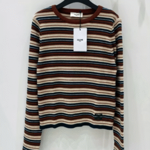 Autumn Stroll Striped Knit