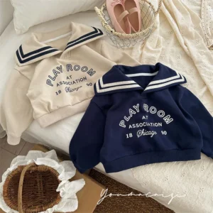 Classic Sailor Collar Sweater