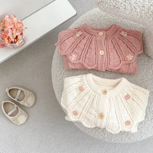 Floral Ruffle Cardigan