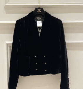 Midnight Reverie Velvet Blazer