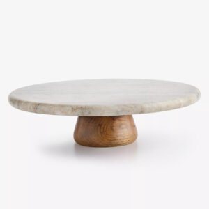 Marble Pedestal Tray
