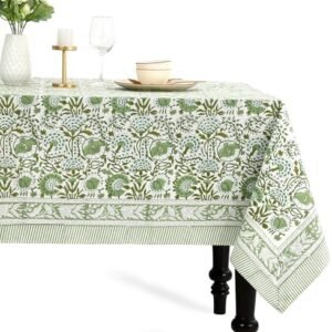 Block Printed Tablecloth